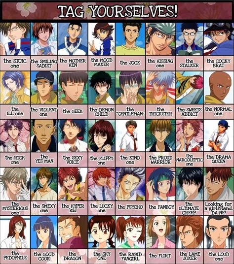 Prince Of Tennis Choose From Only A Few Of The Possibilities I Disagree With Momo Being