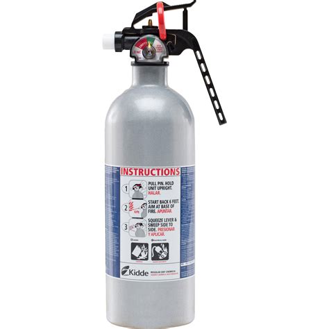 Kidde Fire Auto Fire Extinguisher Model Fx5 Ii 5 Bc Rated Walmart