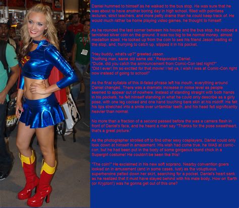 Dizzy Dana S Tg Captions Supergirl Switch