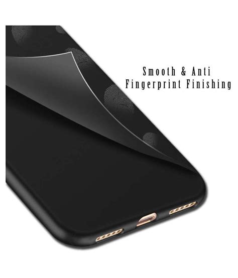 Realme C11 Shock Proof Case Doyen Creations Black Black Soft Slim