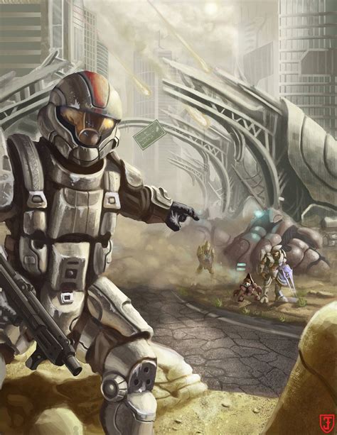 Spartan Odst Fanart By Thetoughpup Odst Halo Halo Ce Star Wars