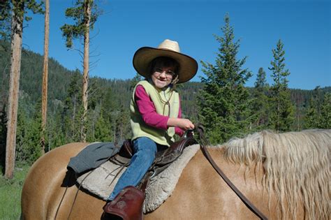 Horseback Riding Montana At Elkhorn Ranch Near Yellowstone