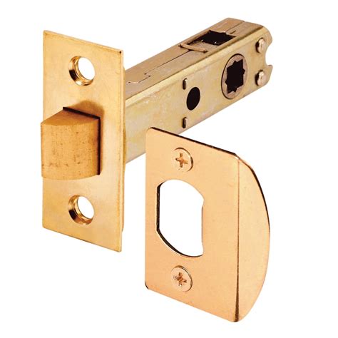 Passage Door Latch 9 32 In And 5 16 In Square Drive Steel Brass Finish