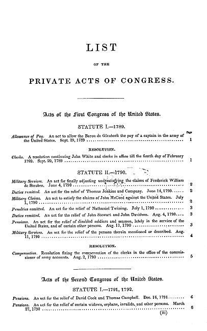 Image 5 Of U S Statutes At Large Volume 6 Private Laws And Resolutions 1789 1845 Library