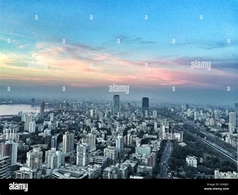 Aerial View Of South Mumbai From Upcoming High Rise In Lower Parel By