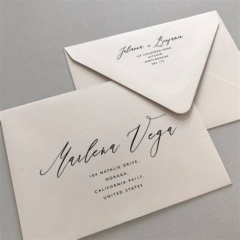 Free Printable Wedding Invitation Envelopes

