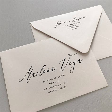 Planning a wedding can be quite stressful if you don't have every last detail covered; image 0 | Wedding invitation envelopes, Addressing wedding ...