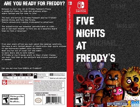 Since Everyone Else Is Making Them Heres A Case For The Fnaf 1 Switch