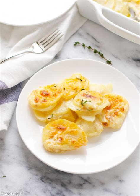 Scalloped Potatoes With Cheddar Cooking Lsl