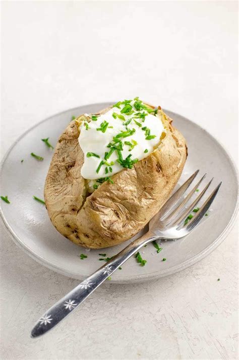 They are lower in starch and remain dense after baking, which is not what you want in a baked potato. How to Bake a Potato: Perfect Baked Potatoes in the Oven or Microwave + Oven | Umami Girl