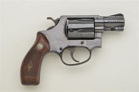 Smith And Wesson Model 36 5 Shot Revolver38 Special Cal 1 78