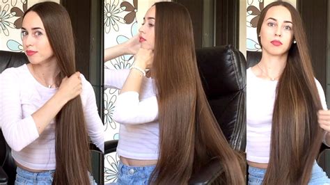 Realrapunzels Classic Length Hair Play In Chair Youtube