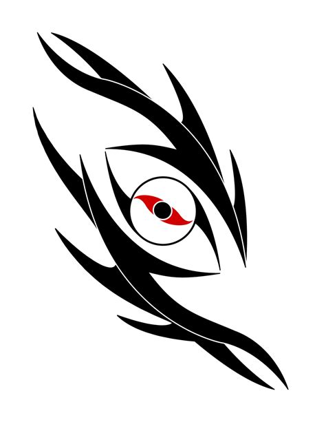 Tribal Dragons Eye Tattoo By Woodsman819 On Deviantart