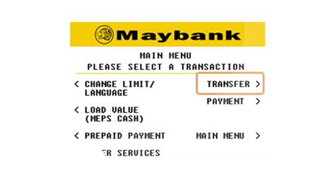 Checkout With Maybank Atm Cdm 3rd Party Transfer G2g Payment Guide