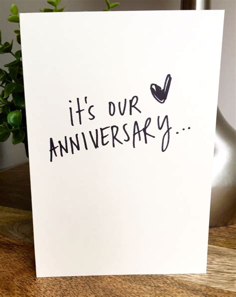 Unique 55 One Month Anniversary Card