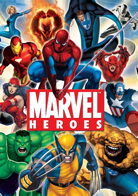 Marvel Heroes Style Guide on Behance