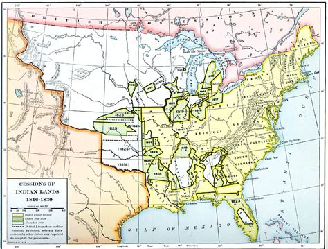 Cessions Of Native American Lands