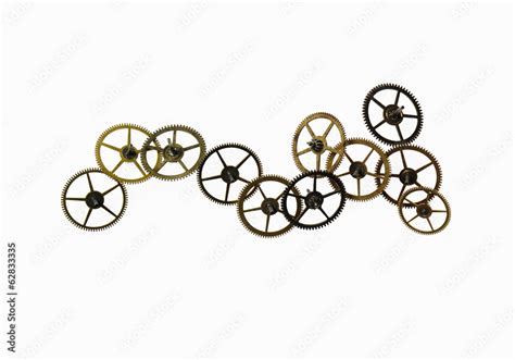 Watch Gears Small Precision Made Cog Wheels With Spokes And Fine Teeth