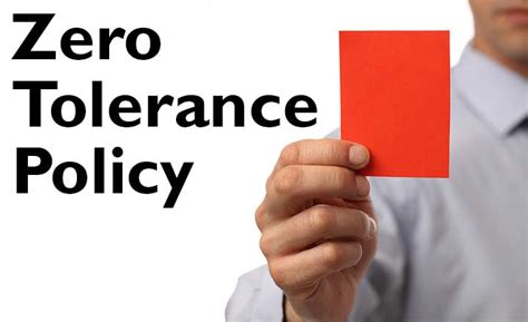 What Is A Zero Tolerance Policy Ztp