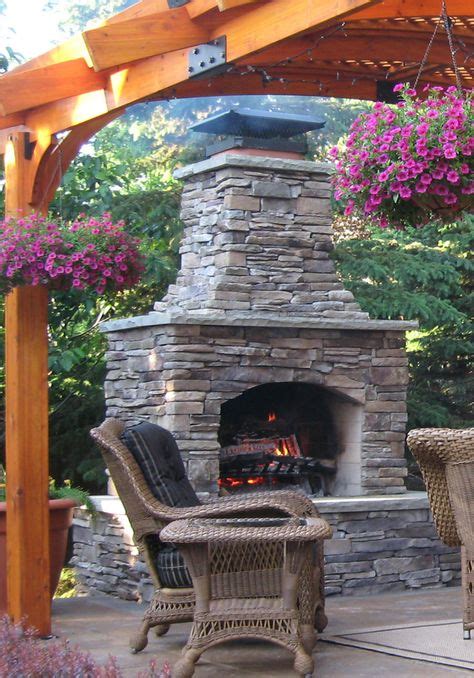 Outdoor Stone Fireplace Diy Fireplace Guide By Linda