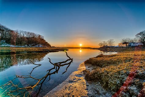 Wallpaper Sunlight Trees Landscape Sunset Lake Water Nature