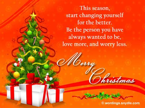 Inspirational Christmas Messages Quotes And Greetings Wordings And