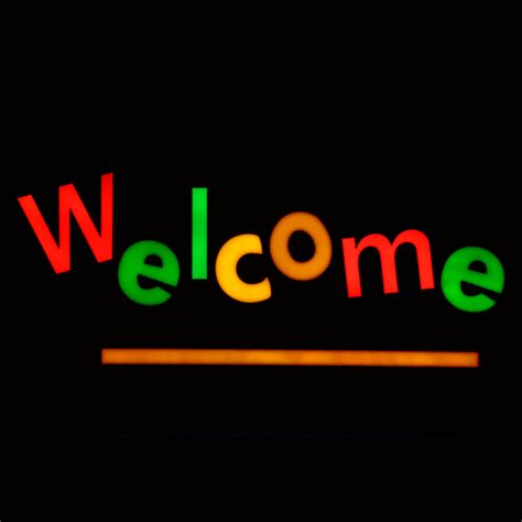 Animasi  Welcome Welcome Everyone Animasi Bergerak Glitter