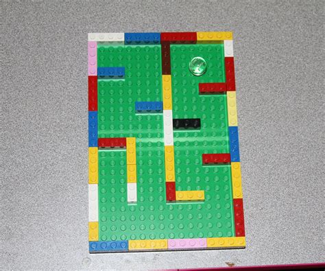 Simple Lego Marble Maze 4 Steps Instructables