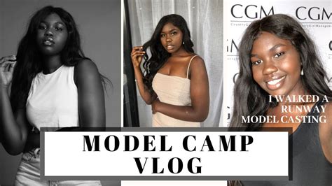 Vlog I Went To Model Camp This Is What Happened Modelling Runway