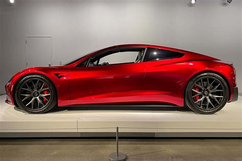The New Tesla Roadster Prototype Is On Rare Public Display At The