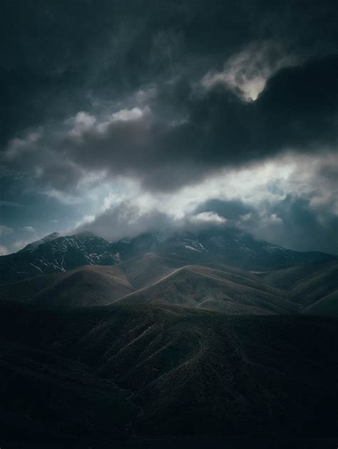 Mountain Under Cloudy Sky · Free Stock Photo