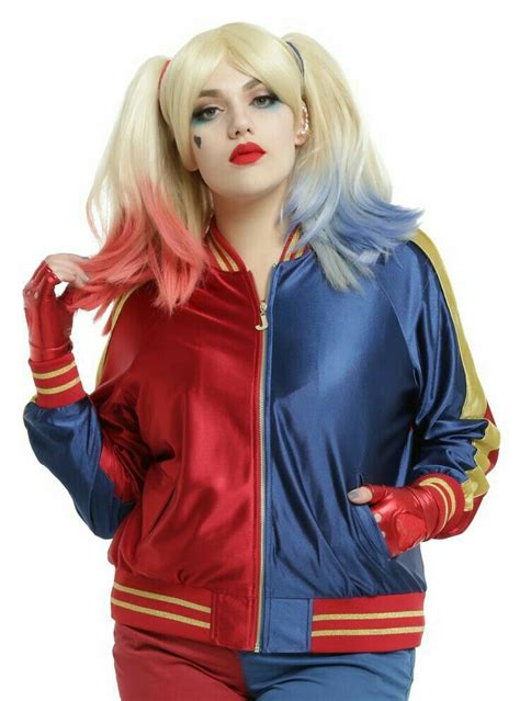 Spirit Halloween Adult Suicide Squad Harley Quinn Moto Jacket Clothing