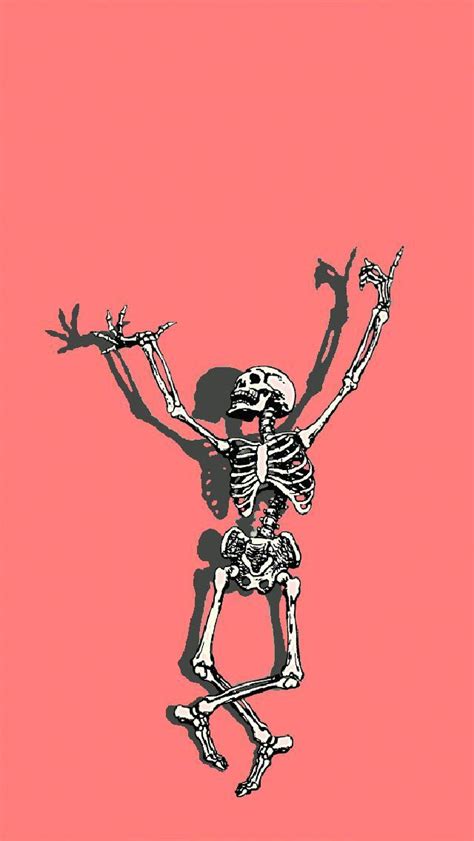Grunge Aesthetic Skeleton Wallpaper Desktop Pic Goose