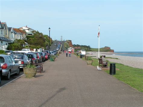 Budleigh Salterton Seafront Photo Uk Beach Guide