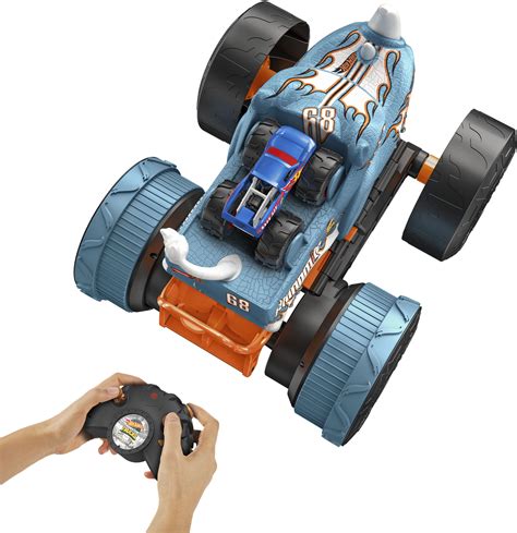 Hot Wheels Rc Monstertrucks Transforming Rhinomite Kauko Ohjattava