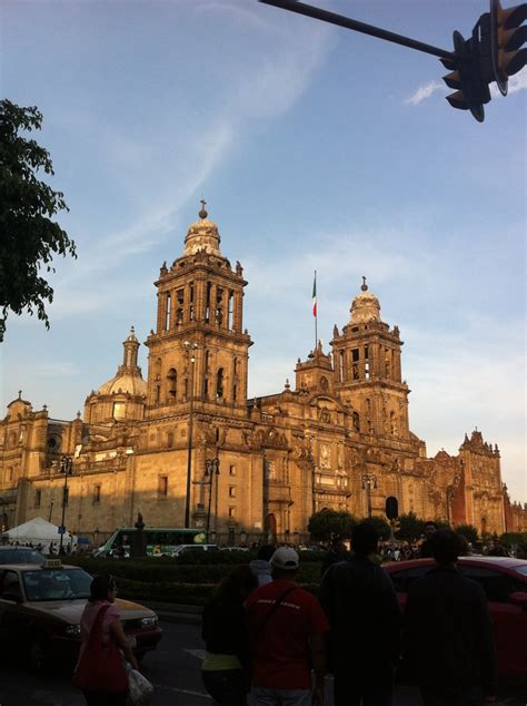 Cathedral In Downtown Mexico City Downtown Mexico City Mexico City