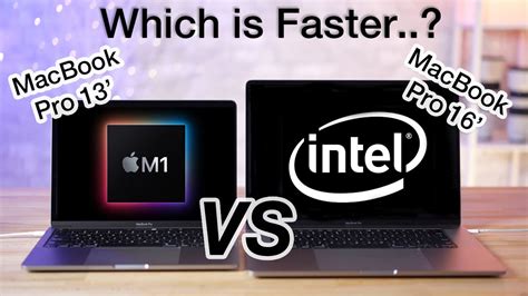 Apple Silicon M1 Macbook Pro 13 Vs Macbook Pro 16 Intel What Will Be