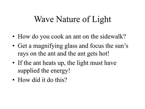 Ppt Wave Nature Of Light Powerpoint Presentation Free Download Id5392