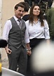 HAYLEY ATWELL and Tom Cruise on the Set of Mission Impossible 7 in Rome ...