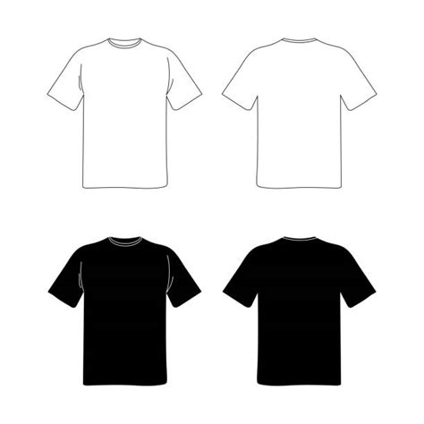 Blank T Shirt Template Vector Graphics Free Svg