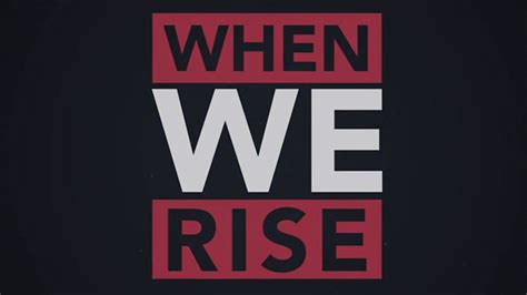 When We Rise Série Tv 2017 Allociné