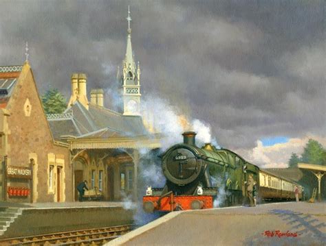 Member Of The Guild Of Railway Artists Railroad Art Train Art Train