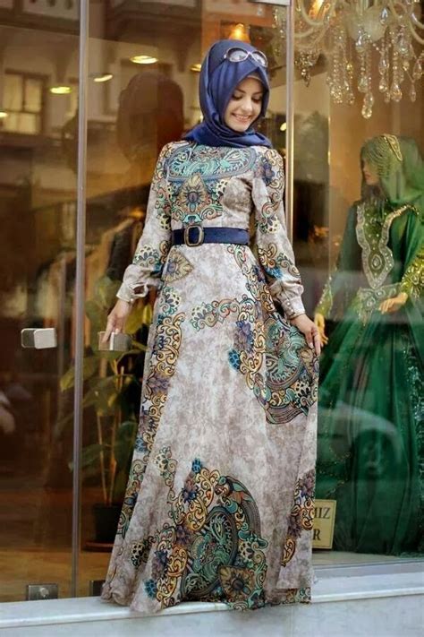 beautiful turkish hijab for dresses 2017 styles 7
