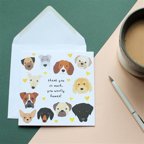 Thank You Dog Card By Heather Alstead Design