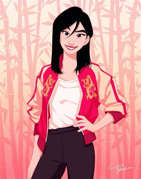 Love The Modern Milan Art Mulan Disney Disney Princess Art