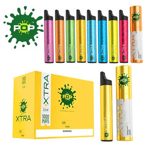 Factory Price Wholesale Disposable Vape Pen Pop Xtra Vape Pen 1000 Puffs Disposable E Cigarette