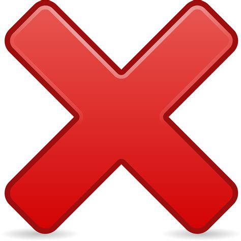 Clipart Cancel Icon