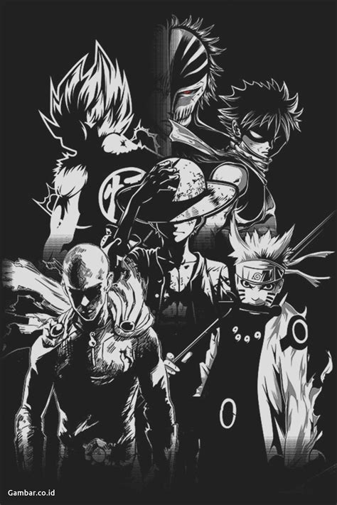 One Piece Black and White Wallpapers - Top Free One Piece ...