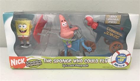 Spongebob Squarepants The Sponge That Could Fly Playpack Episode Mattel