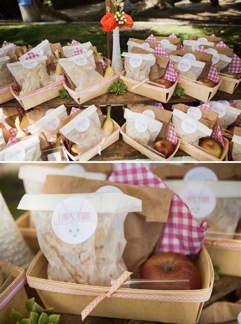 Love The Idea Of Pre Packaged Food Trays Picnic Birthday Party